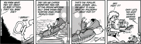 Doonesbury on Tuesday January 10, 1989 Comic Strip