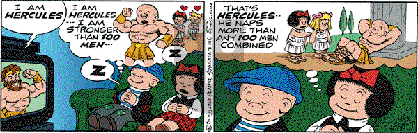 Nancy on Saturday January 30, 2010 Comic Strip