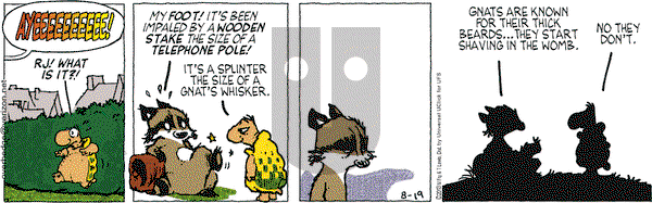 Over the Hedge on Monday August 19, 2013 Comic Strip