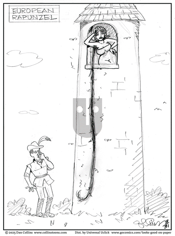 Looks Good on Paper on Monday March 31, 2025 Comic Strip