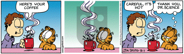 Garfield - Tuesday September 7, 1999 Comic Strip