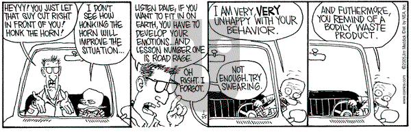 Monty on Tuesday January 25, 2005 Comic Strip