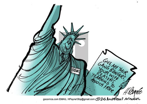 Henry Payne on Monday May 5, 2025 Comic Strip