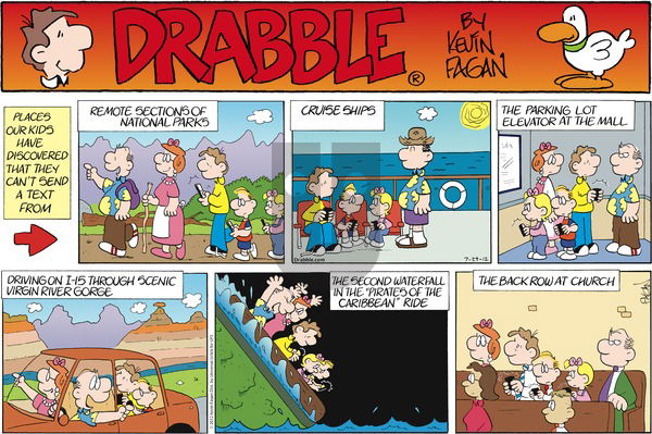 Drabble on Sunday July 29, 2012 Comic Strip