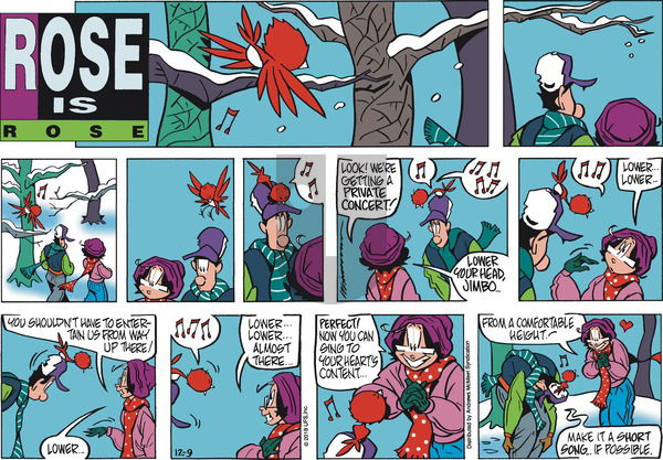 Rose is Rose on Sunday December 9, 2018 Comic Strip