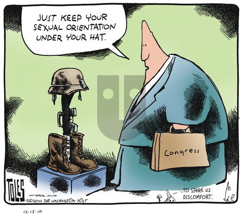 Tom Toles on Sunday December 12, 2010 Comic Strip