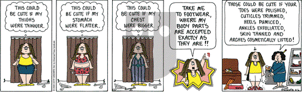 Cathy Classics on Friday June 6, 2008 Comic Strip