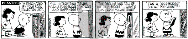 Peanuts on Thursday August 2, 1956 Comic Strip