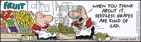Frank and Ernest on Monday June 29, 2015 Comic Strip