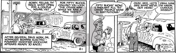 Alley Oop on Saturday August 1, 1970 Comic Strip