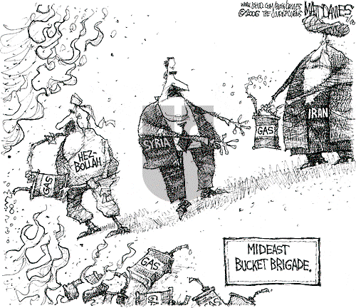 Matt Davies on Sunday July 16, 2006 Comic Strip