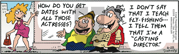Frank and Ernest on Monday June 28, 2010 Comic Strip