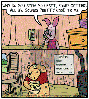The Argyle Sweater - Monday July 22, 2024 Comic Strip