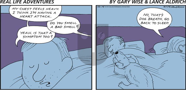Real Life Adventures on Sunday October 14, 2012 Comic Strip