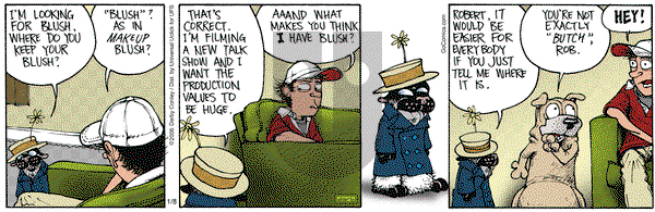 Get Fuzzy on Wednesday January 8, 2014 Comic Strip
