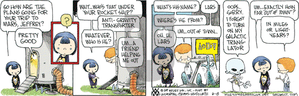 Non Sequitur on Monday June 8, 2009 Comic Strip