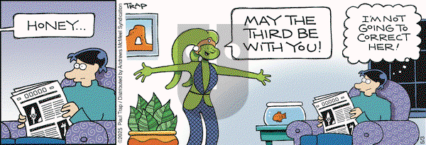 Thatababy on Saturday May 3, 2025 Comic Strip
