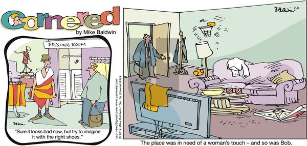 Cornered on Sunday February 9, 2014 Comic Strip