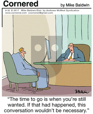 Cornered on Monday September 18, 2017 Comic Strip