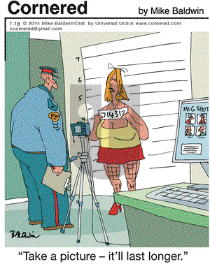 Cornered on Friday July 18, 2014 Comic Strip