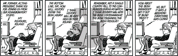 Doonesbury on Friday August 9, 1985 Comic Strip