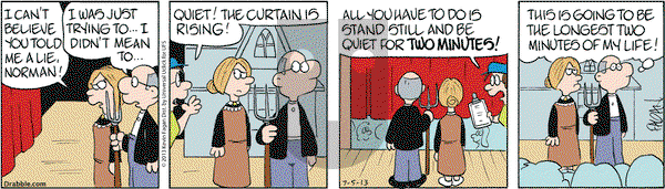 Drabble on Friday July 5, 2013 Comic Strip