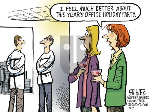 Jeff Stahler on Sunday December 17, 2017 Comic Strip