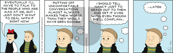 Nancy on Friday July 23, 2021 Comic Strip