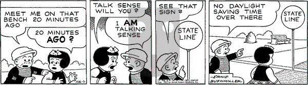 Nancy Classics on Saturday August 1, 2015 Comic Strip