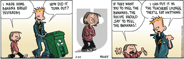 Frazz on Monday February 25, 2013 Comic Strip