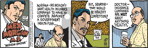 La Cucaracha on Friday July 10, 2009 Comic Strip