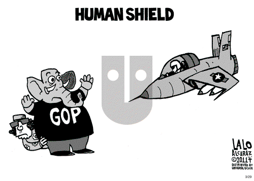 Lalo Alcaraz on Tuesday March 29, 2011 Comic Strip