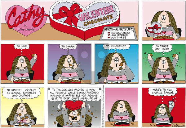 Cathy Classics on Sunday February 13, 2011 Comic Strip