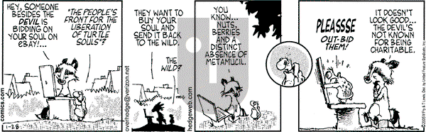Over the Hedge on Friday January 28, 2005 Comic Strip