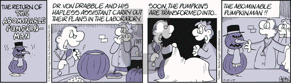 Drabble on Wednesday November 15, 2017 Comic Strip
