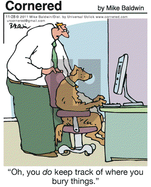 Cornered on Monday November 28, 2011 Comic Strip