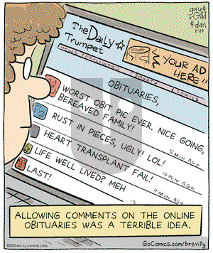 Brevity - Wednesday February 29, 2012 Comic Strip