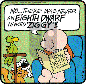 Ziggy on Friday February 20, 2015 Comic Strip