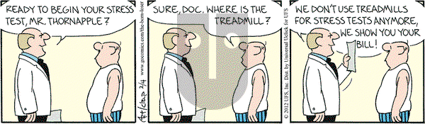 The Born Loser on Saturday February 4, 2012 Comic Strip