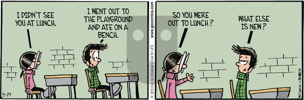 Grand Avenue on Friday May 29, 2015 Comic Strip
