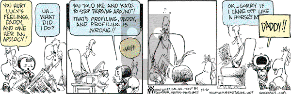 Non Sequitur on Thursday December 6, 2007 Comic Strip