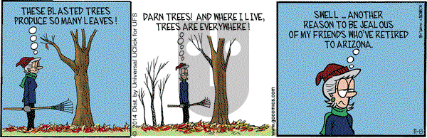 Grand Avenue on Saturday November 8, 2014 Comic Strip
