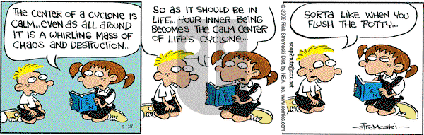 Soup to Nutz - Old on Saturday March 28, 2009 Comic Strip