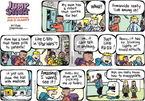 JumpStart on Sunday January 17, 2016 Comic Strip