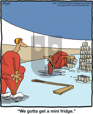 In the Bleachers on Saturday May 24, 2025 Comic Strip