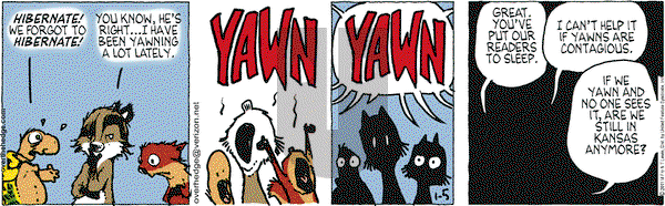 Over the Hedge on Wednesday January 5, 2011 Comic Strip