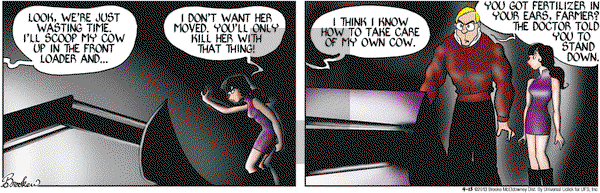 9 Chickweed Lane on Saturday April 13, 2013 Comic Strip