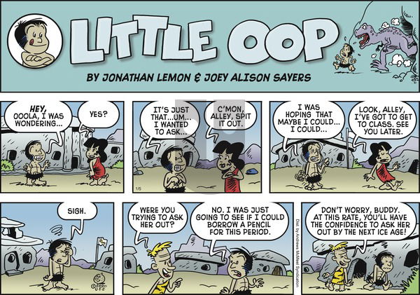 Alley Oop on Sunday January 5, 2020 Comic Strip