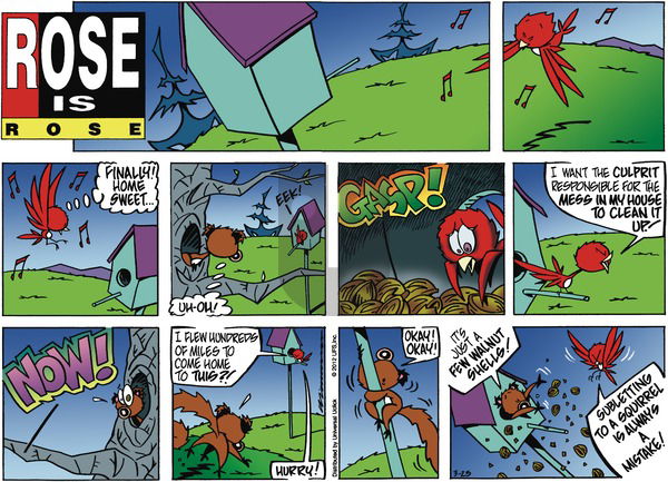 Rose is Rose on Sunday March 25, 2012 Comic Strip