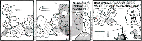 Drabble on Saturday September 27, 2008 Comic Strip